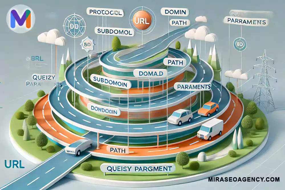 ساختار URL: از دایرکتوری تا فایل