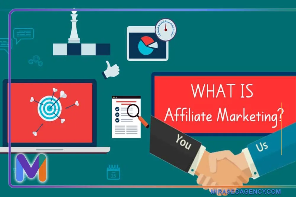 شخصی که در حال نوشتن محتوا برای affiliate marketing