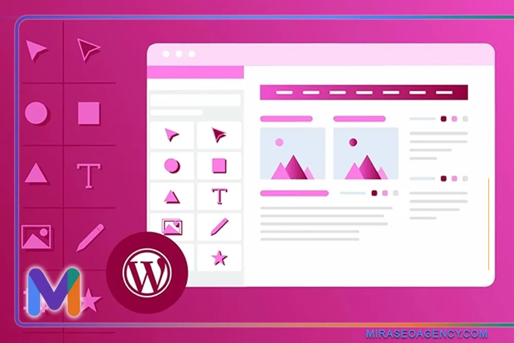 امکانات بصری المنتور در طراحی وب‌سایت